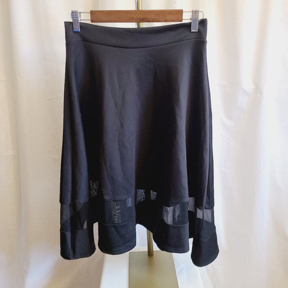 Y2K Silhouette NYC Brand Circle Skirt
